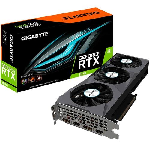 Grafikkort Gigabyte GeForce RTX 3070 EAGLE OC 8G (rev. 2.0) 8 GB GDDR6