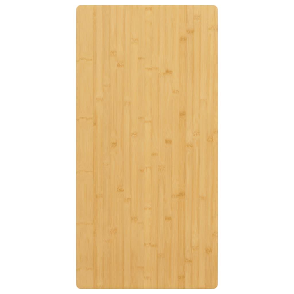 Bordplade 40x80x2,5 cm bambus
