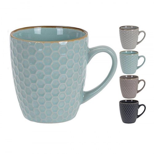 Krus 300 ml Excellent Houseware stentøj - geometrisk design