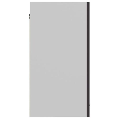 Vægskab 60x31x60 cm spånplade grå