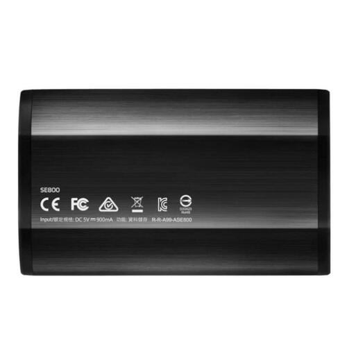 Ekstern harddisk Adata SE800 Sort 1 TB 1 TB SSD