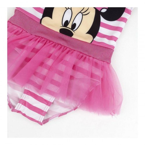 Minnie Mouse badedragt til piger, pink - 4 år