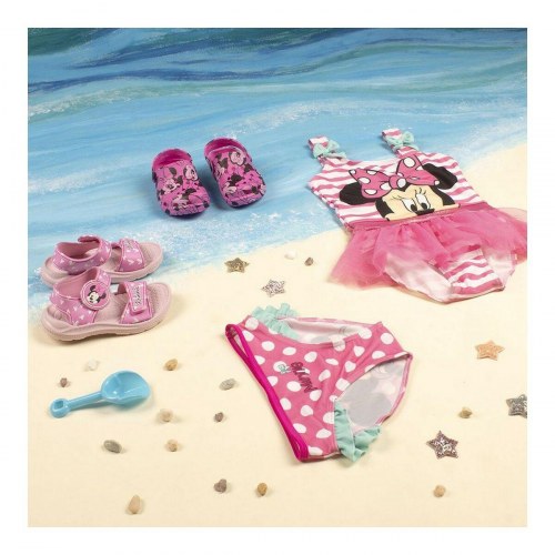 Minnie Mouse badedragt til piger, pink - 4 år