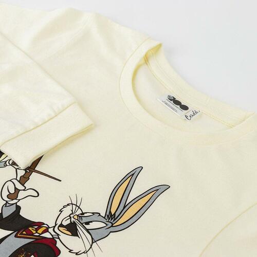 Nattøj Børns Warner Bros Rød Beige 8 år