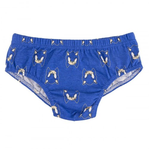 Pakke med boxershorts Sonic 3 enheder Multifarvet 6-8 år