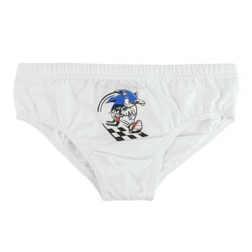 Pakke med boxershorts Sonic 3 enheder Multifarvet 6-8 år