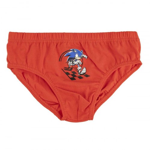 Pakke med boxershorts Sonic 3 enheder Multifarvet 6-8 år