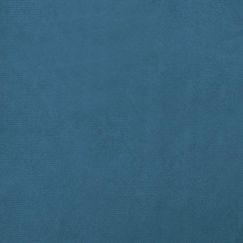 Hundeseng i velour - 50 × 40 × 26,5 cm, blå
