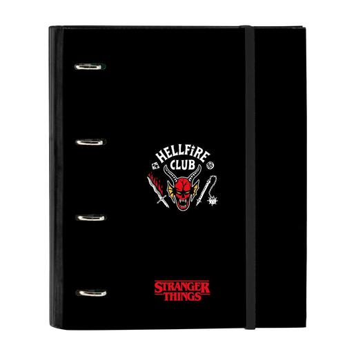 Ringbind Stranger Things - Sort, 27 × 32 × 3,5 cm (4 ringe)