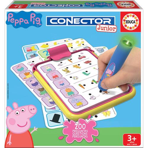 Lærerigt Spil Peppa Pig Conector Junior