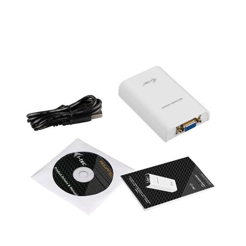 USB til VGA-adapter i-Tec USB2VGA