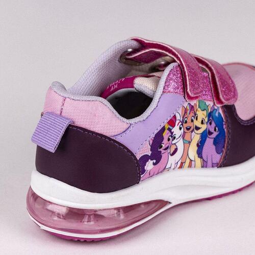 LED Træningssko My Little Pony Velcro Pink 32
