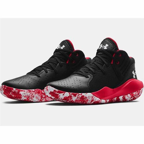 Basketballsko til voksne Under Armour Jet '21 Sort Rød 42.5