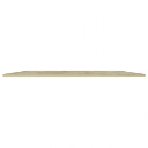 Boghylder 4 stk. 100 x 50 x 1,5 cm i konstrueret træ sonoma-eg
