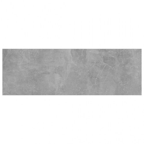 Boghylder - 4 stk. 60×20×1,5 cm i konstrueret træ, betongrå