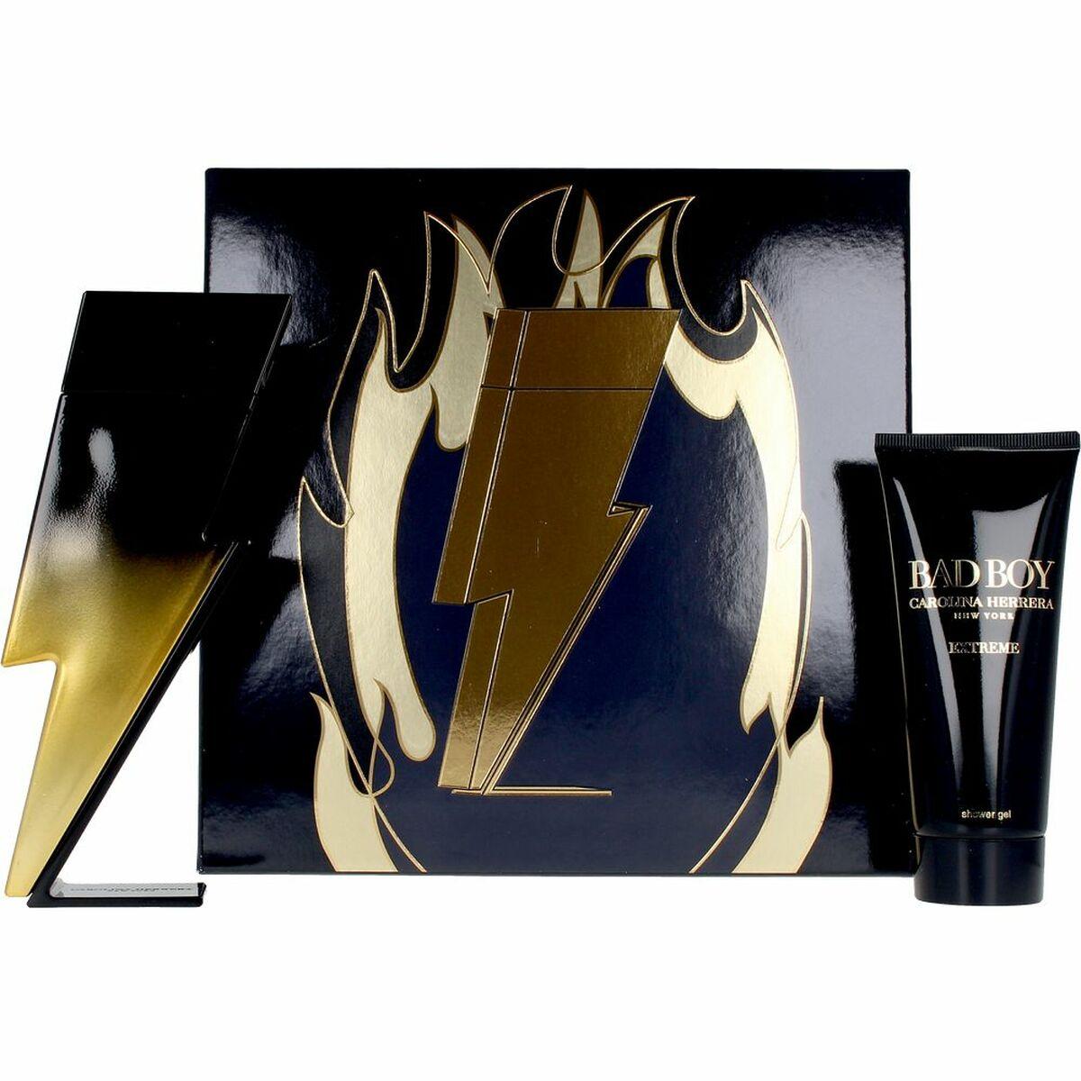 Parfume sæt til mænd Carolina Herrera Bad Boy Extreme 2 Dele
