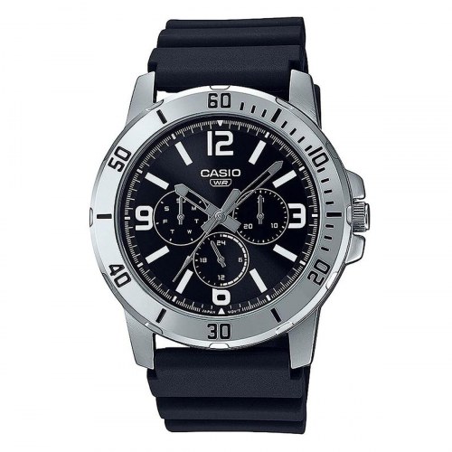 Casio COLLECTION herreur - Ø 45 mm, harpiksrem, 5 atm