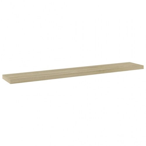 Boghylder 4 stk. 60×10×1,5 cm i konstrueret træ - sonoma-eg