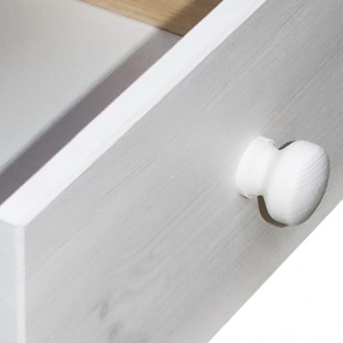 Kommode 75x35x80,5 cm massivt fyrretræ