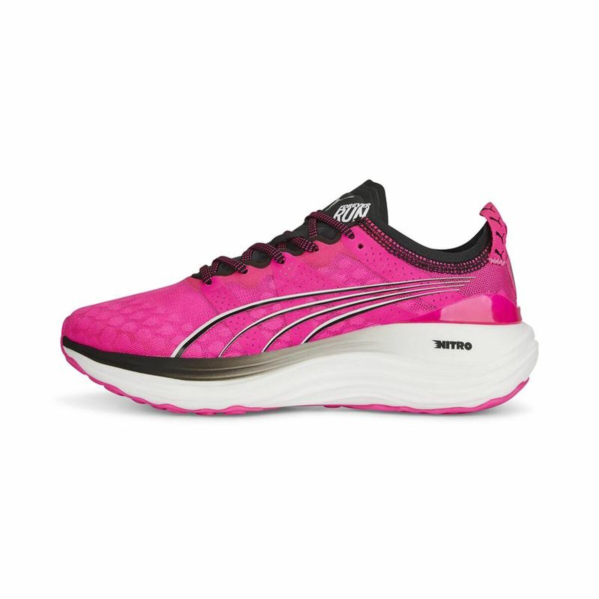 Løbesko Til Voksne Puma Foreverrun Nitro Pink Fuchsia Dame