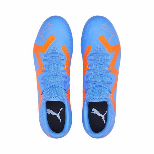 Voksen fodboldstøvler Puma Future Play Mg Glimmer Blå Unisex 44.5