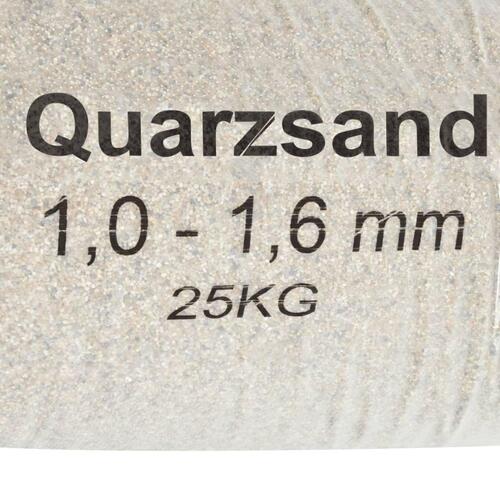 Filtersand 25 kg 0,5-1,0 mm