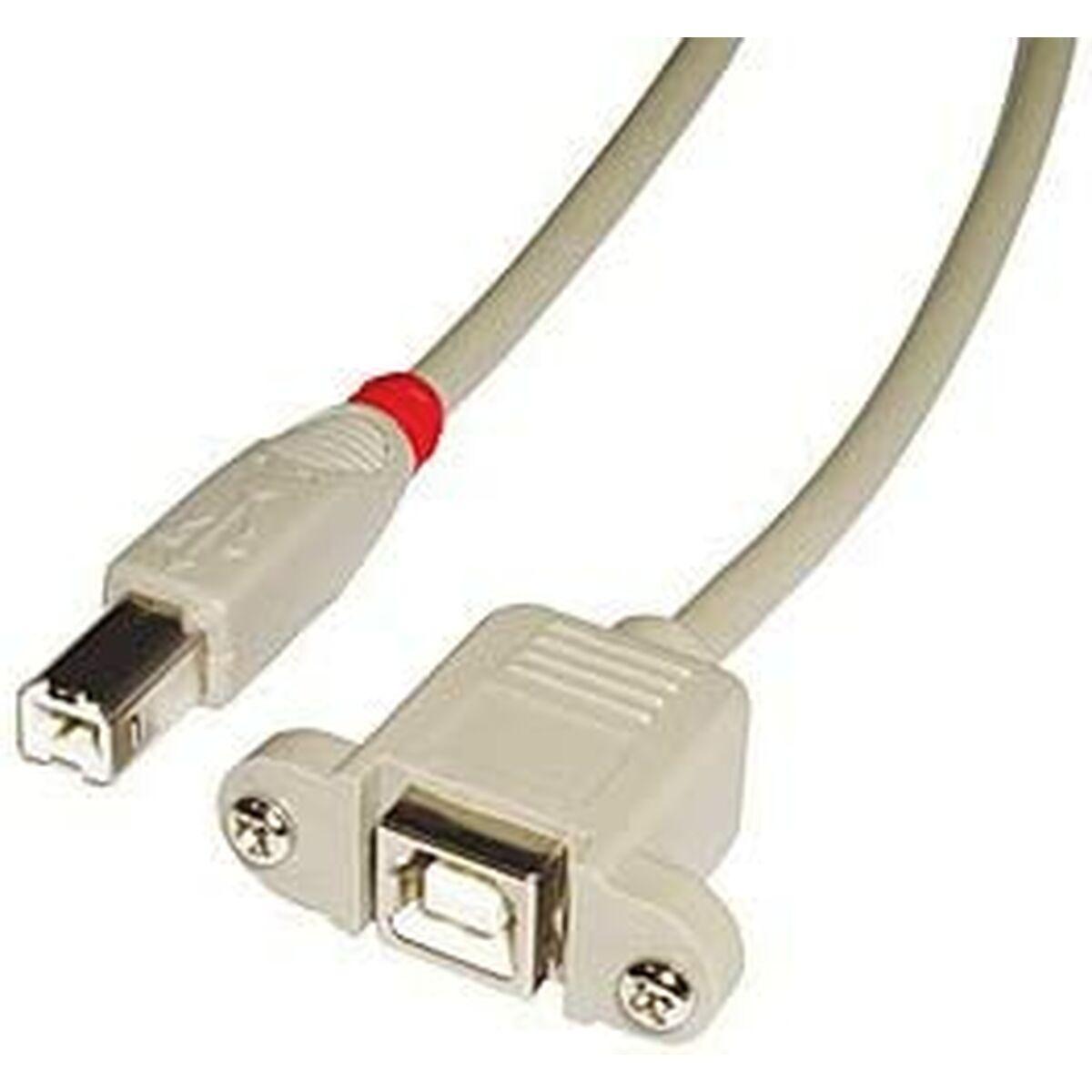 Usb Kabel Lindy 31801 Sort Grå 1 M