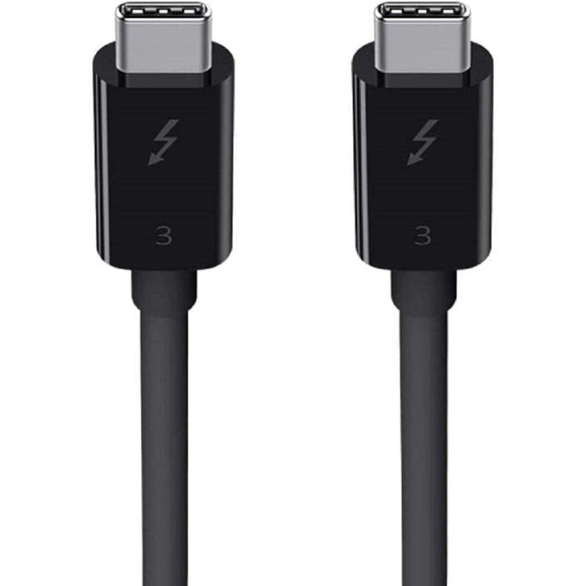 Thunderbolt 3-kabel Belkin F2CD084BT0.8MBK 80 cm