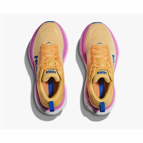 Løbesko til voksne HOKA Bondi 8 Impala/Cylcamen Dame 41 1/3