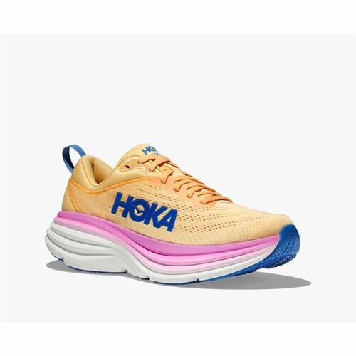 Løbesko til voksne HOKA Bondi 8 Impala/Cylcamen Dame 41 1/3