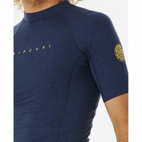 Bade T-shirt Rip Curl Dawn Patrol Perf Mørkeblå Mænd - XL