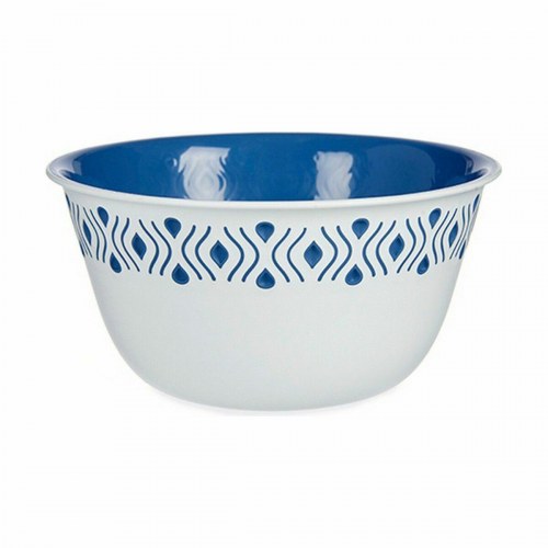 Salatskål Stefanplast Tosca Blå Plastik 19 x 9 x 19 cm (12 enheder)