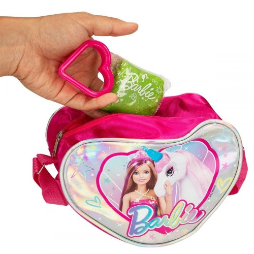 Barbie kreativt modellervoks-sæt med håndtaske - 8 dele, 300 g