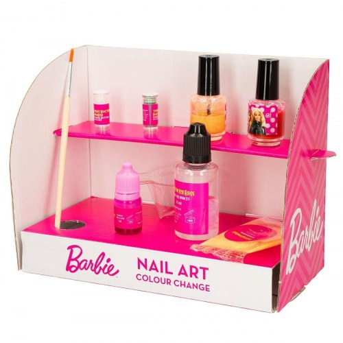 Kit to create Makeup Barbie Studio Color Change Neglelak 15 Dele
