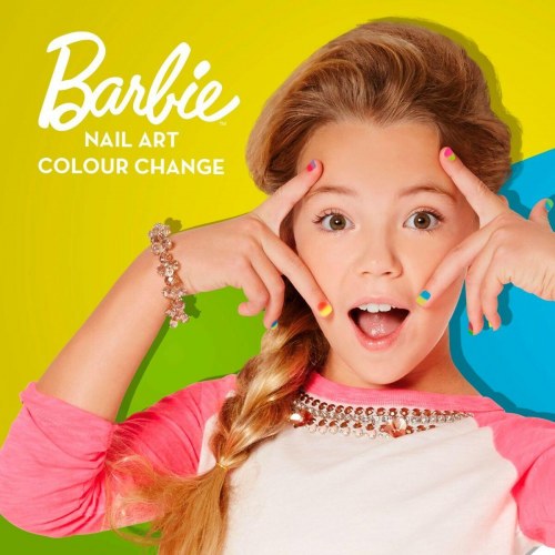 Kit to create Makeup Barbie Studio Color Change Neglelak 15 Dele