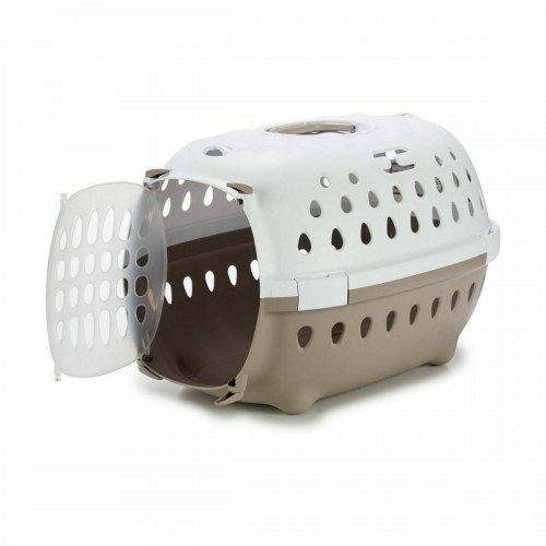 Stefanplast Chic transportkasse til kat - 50 × 34 × 34 cm, beige (6 stk.)