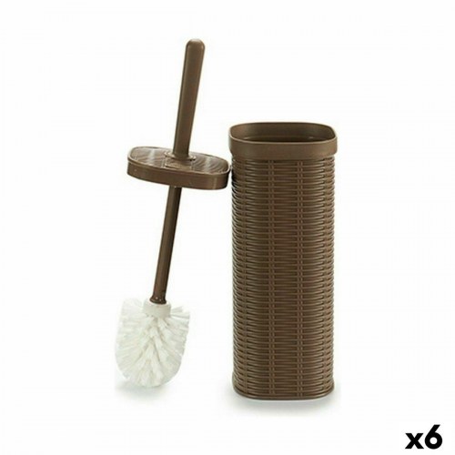 Toiletbørste Stefanplast Elegance - beige plastik, 11,5 × 40,5 × 11,5 cm (6 stk.)