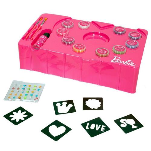 Midlertidige Tatoveringer Barbie My Glitter Tattoo Skinne 20 Dele