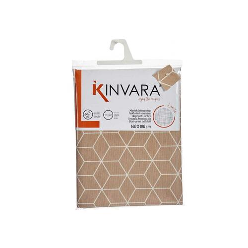 Dug Tyndt kanvas Anti-plet Abstrakt 140 x 180 cm Beige (10 enheder)