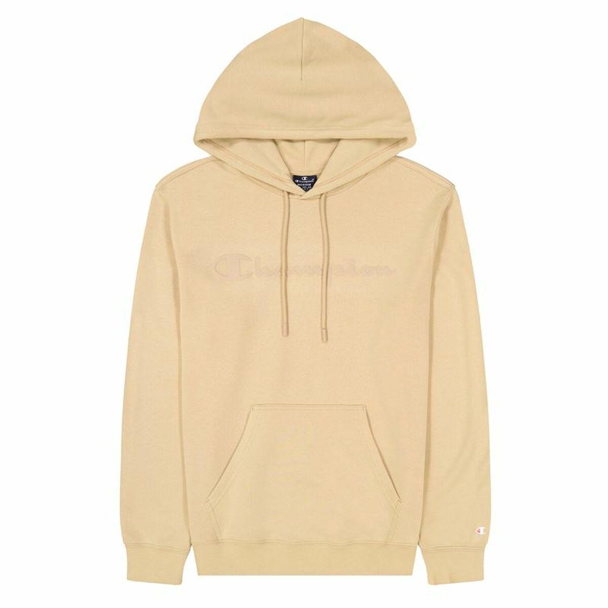 Hættetrøje Til Mænd Champion Beige M