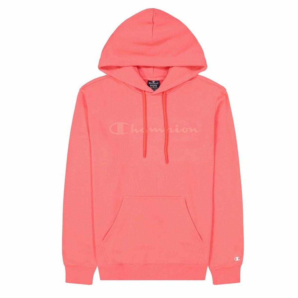 Hættetrøje til Mænd Champion Pink - L