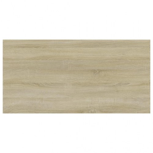 Boghylder - 4 stk. 60 × 30 × 1,5 cm i konstrueret træ, sonoma-eg