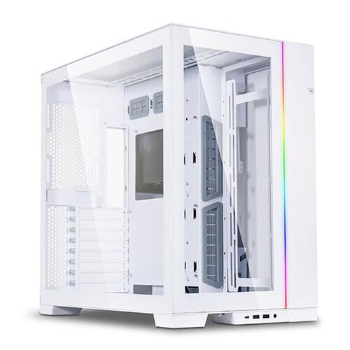 ATX Semi-tårn kasse Lian-Li O11 Dynamic EVO Hvid