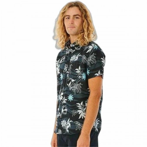 Rip Curl SWC Botanica kortærmet herreskjorte - Sort, L