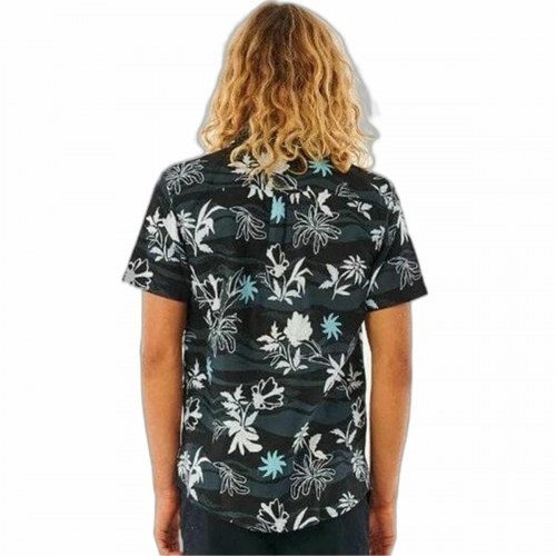 Rip Curl SWC Botanica kortærmet herreskjorte - Sort, L