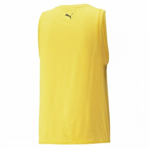 T-shirt til Mænd uden Ærmer Puma Studio Yogini Lite Gul - XL