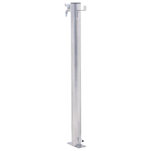 Vandsøjle 60 cm rund rustfrit stål