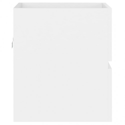 Skab til håndvask 41x38,5x45 cm konstrueret træ hvid