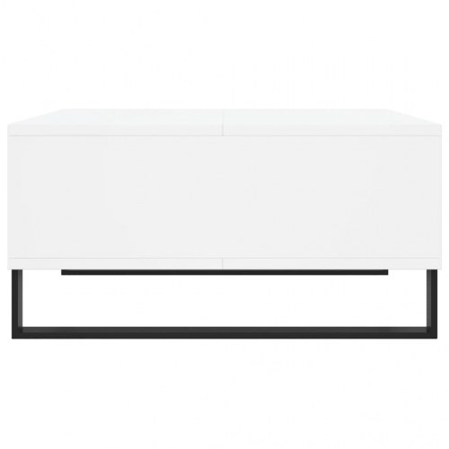 Sofabord 60x60x30 cm konstrueret træ hvid
