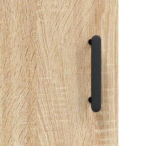 Skab 69,5x31x115 cm konstrueret træ sonoma-eg